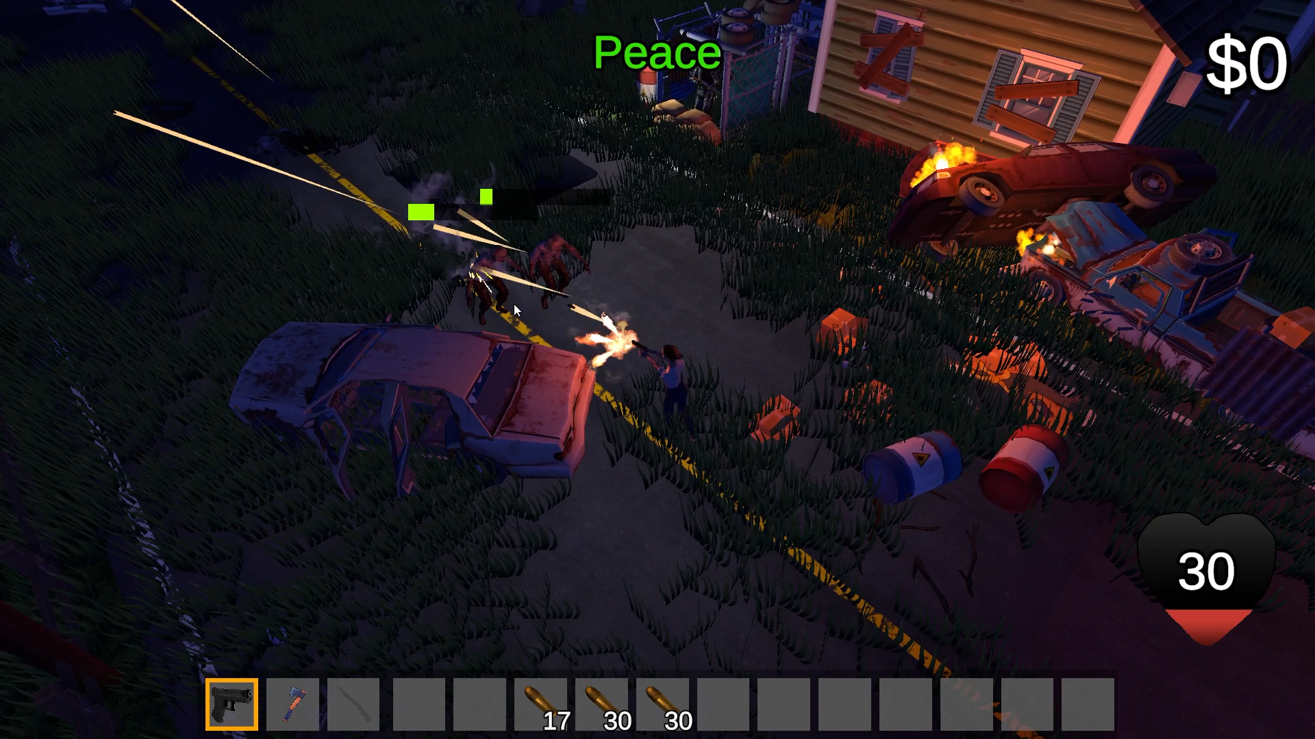 Zombie Survival Game Screenshot